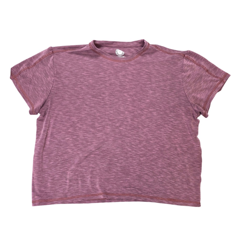 Flag & Anthem Madeflex Heather Core T Shirt Men's Size XL Maroon Pink